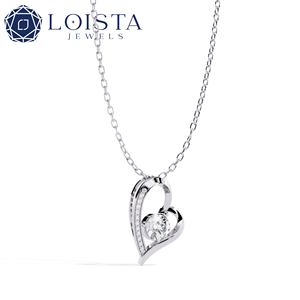 จี้เพชรทรงหยดน้ำเพาะเลี้ยงในห้องปฏิบัติการ ทอง 18K 1 กะรัต ระยิบระยับ รับรองโดย IGI เหมาะสำหรับเป็นของขวัญ - Product Image 1