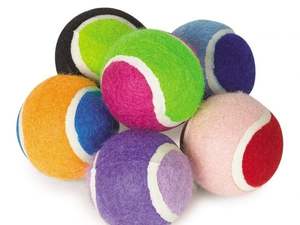 Ballons de tennis imprimés souples et colorés, écologiques et durables, emballage personnalisé RX Sports pour les jeux de tennis et les divertissements sur la plage - Product Image 6