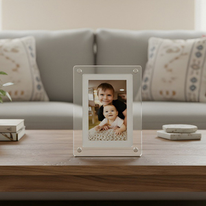 กรอบรูปดิจิตอล Sudex SFL-01 ขนาด 5 นิ้ว รองรับ NFT ความละเอียด 1080P หน้าจอ LCD อะคริลิค แสดงผลวิดีโอ พกพาสะดวก ใช้พลังงานแบตเตอรี่ หน่วยความจำ 4GB - Product Image 2