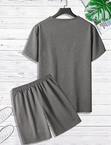 Unisex Breathable Plus Size Hooded Gray Cotton Sweatpants Zipper Side Pockets Drawstring Waist Casual Full Length 2 1 Maternity - Product Image 6