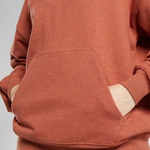 Sweat-shirts à capuche personnalisés en coton tricoté de haute qualité pour femmes, mode d'hiver, logo avant écologique, toutes les couleurs en stock - Product Image 6