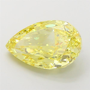 Diamante Suelto IGI Certificado, Color Amarillo Intenso, Excelente Brillo para Joyería, Alta Calidad, Cultivado en Laboratorio, Alto Brillo, Tipo CVD 2A - Product Image 4