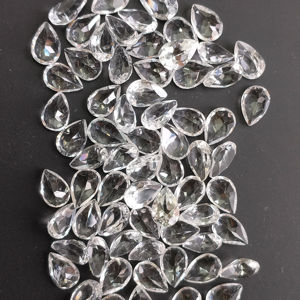 Topacio Blanco Natural 9x6MM Corte Pera, Calidad Superior, Calibrado, Gema Suelta para Joyería de Diseño, Red Mountain Gems - Product Image 3