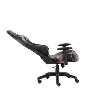 Sedia da Gaming Ergonomica in PU, Poltrona da Ufficio Girevole con Massaggio, Reclinabile e Regolabile - Product Image 3