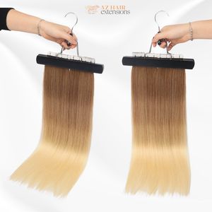 Cabello vietnamita crudo de alta calidad 40 piezas/100g cinta en extensiones cabello humano Balayage Color 100% paquetes de cabello Remy crudo - Product Image 5
