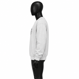 Wholesale Unisex Custom Spider Graphic Print Cotton Fleece Crewneck Sweatshirt Streetwear Oversized <b>Pullover</b> <b>Men</b> Women - Product Image 2