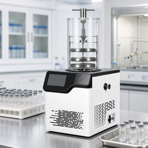 Liofilizador de Laboratorio de Sobremesa <span class=keywords><strong>Pioneer</strong></span> 3L-60A-L01 para Vacunas, Proteínas, Enzimas, Péptidos, Investigación y Liofilización de Muestras Biológicas - Product Image 3