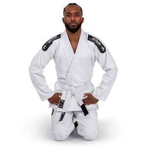 Kimono de Jiu Jitsu Brasileño BJJ Personalizado al por Mayor, Uniforme de Entrenamiento de MMA, Elástico Premium, Ligero, 380g, 100% Artes Marciales - Product Image 5