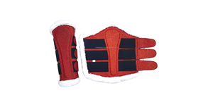 Botas de Protección para Tendones de Caballo con Brillo Morado, Equipo de Equitación para Entrenamiento - Product Image 3