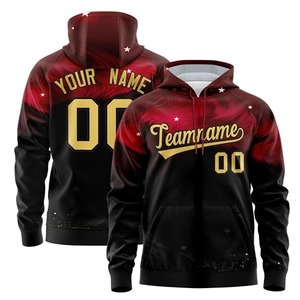 <b>Purple</b> Gradient Sublimation Hoodie Men's Polyester Fleece Regular Fit Casual Autumn Teamwear Sweatshirt - Product Image 2