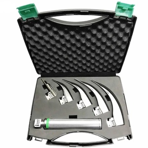 Ensembles de laryngoscopes de qualité médicale avec lames et poignées en acier inoxydable - Product Image 6