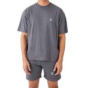 Chándal de verano de manga corta para hombre de alta calidad, chándal deportivo, ropa de playa, conjuntos cortos, camiseta con pantalones cortos, conjuntos gemelos para hombre - Product Image 4
