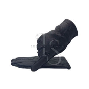 New Style Custom Made Design Casual Breathable Eco-Friendly Touchscreen Sports Plain Leather Gloves OEM Service Wholesale <b>Cheap</b> - Product Image 3