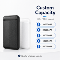 Batterie externe portable 5000 mAh pour téléphone, logo personnalisé, chargeur à charge rapide, batteries externes DIY 5000 mAh, vente en gros, batterie de grande capacité