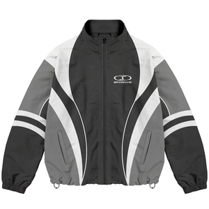 Custom Men <b>Retro</b> <b>Tracksuit</b> Set Y2K Streetwear Oversized Windbreaker Jogger Sportswear - Product Image 4