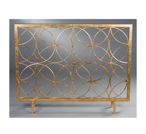 Pare-feu clôture pare-étincelle couverture pliante robuste métal cheminée écran décor intérieur pour bois brûlant couverture décor à la maison - Product Image 3