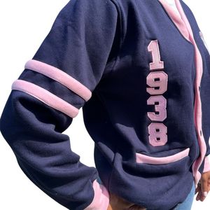 Embroidered Fleece <b>Cardigan</b> Soft Warm Button Front Long Sleeve Casual Winter Fashion Apparel Everyday Wear - Product Image 6