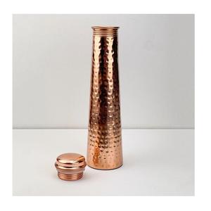 ขวดน้ำทองแดงแท้ 100% ขวดน้ำทองแดงบริสุทธิ์ ขวดน้ำทองแดงแบบด้าน ขัดลายหรือขัดเงา - Product Image 5