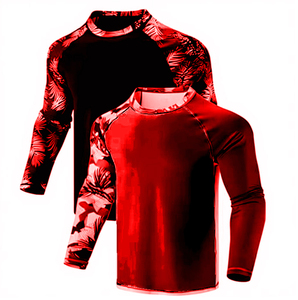 Ensemble Rash Guard Homme Personnalisé OEM ODM – Anti-humidité, Respirant, Extensible dans les Quatre Sens – Tenue de Sport Professionnelle à Manches Courtes pour Homme - Product Image 1