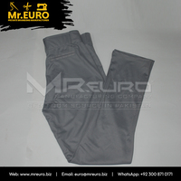 Pantalon de baseball unisexe personnalisé, coupe ajustée, antibactérien, évacuant l'humidité, avec fermeture éclair, 100 % polyester, taille élastique, sublimé uni