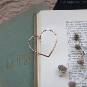 Marcapáginas de Alambre de Cobre de Lujo, Diseño Hecho a Mano, Marcador de Páginas de Metal Duradero, Accesorio Elegante para Libros, Regalo para Estudiantes, Lectores y Uso en la Oficina - Product Image 5