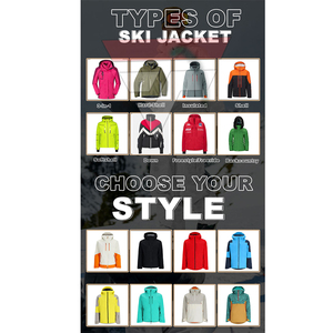 Veste de ski à capuche Softshell, manteau d'hiver avec protection épaisse contre la neige, fermeture éclair, poignets ajustables pour le camping, l'escalade, chaud - Product Image 5