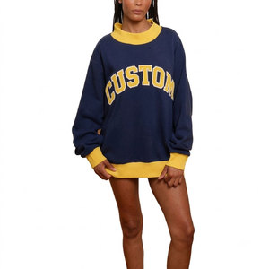 Sudadera con capucha corta al por mayor de fábrica para mujer, conjunto de sudaderas con capucha de talla grande para mujer, sudadera con capucha corta beige - Product Image 5