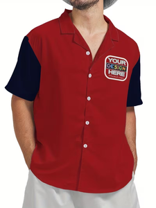 Camisa de Manga Corta a Rayas para Hombre, de Alta Calidad, Casual, con Botones, Transpirable, Ligera, Corte Regular, Moda de Verano, Antiarrugas - Product Image 2