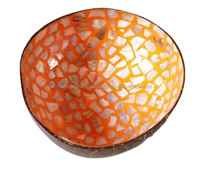 High Quality Eco-Friendly Eggshell <b>Lacquerware</b> Salad Bowl Unique Home Decor Ceramic for Bulk Purchase for Business Gifts - Product Image 1