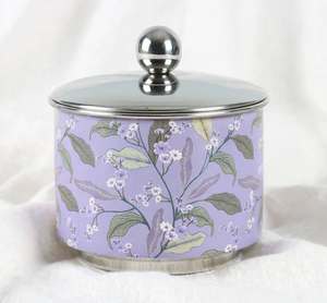 Nuevo Recipiente Decorativo de Acero Inoxidable con Diseño Esmaltado para Servir Bocadillos, Dulces y Frutos Secos, con Tapa, Ideal para Regalos de Ramadán - Product Image 3