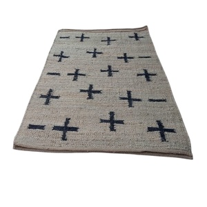 Tapis de sol en jute sur mesure pour salon et chambre à coucher, à poils ras, articles d'ameublement personnalisés pour la vente en gros et au détail - Product Image 2