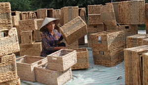 CUSTOMER FAVORITE 2026 Water Hyacinth Tray Basket for Storage and Serving Safe <b>Material</b> Durable Build - Product Image 5