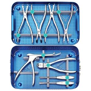 Kit de Herramientas Ortopédicas para Extracción de Tornillos, Extractor Manual de Tornillos Rotos, Juego de Instrumentos de Acero Inoxidable con Certificación CE para Cirugía - Product Image 1