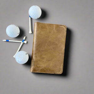 Porte-cartes de crédit et de score de golf en polyester imperméable de qualité supérieure avec fermeture éclair – Option de logo personnalisé – Étui de voyage de haute qualité pour - Product Image 1