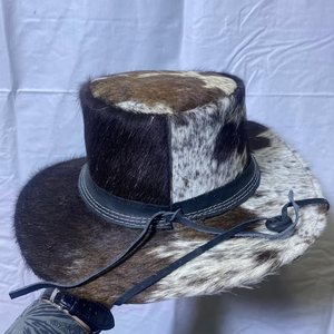 Chapeaux en cuir de vachette décontractés les plus vendus à faible MOQ pour adultes, nouvelle arrivée, couleur personnalisée, dernier design, chapeaux en cuir de vachette décontractés à bas prix - Product Image 4