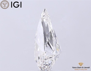 Diamante CVD cultivado en laboratorio Ethereal Brilliance de 2.00 CT, corte pera, certificado IGI, color F, claridad VS1, para joyería personalizada - Product Image 6