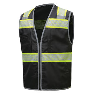 Chaleco de Seguridad Transpirable para Hombre, Alta Visibilidad, Cinta Reflectante, Diseño Multibolsillos para Equipos de Respuesta a Emergencias - Product Image 6