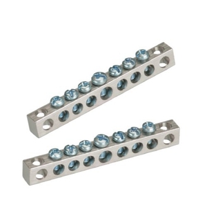 Bloque de Terminales de Aluminio de Alta Calidad, Barra Colectora de Puesta a Tierra Eléctrica, Bloques de Terminales de 6 y 12 Vías - Product Image 2
