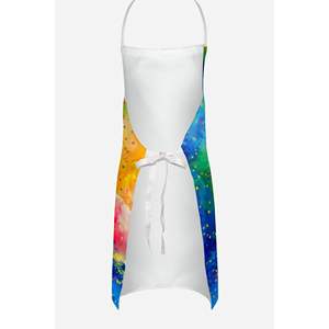 Corgi Hippie Dawg Unisex Large Multicolor <b>Apron</b> for Adults for Kitchen Cooking Baking Crafts <b>Gardening</b> Servers - Product Image 4