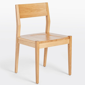 Silla de comedor tradicional de madera maciza con listones verticales y reposabrazos para uso doméstico - Product Image 5