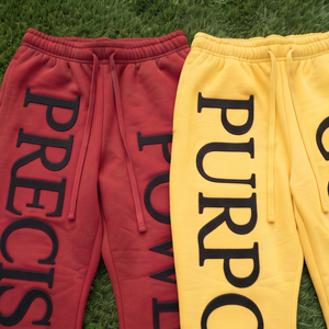 Pantalones Deportivos Gruesos 100% Algodón, Pantalones de Felpa con Cintura Ajustable, Estilo Urbano, Unisex - Product Image 5