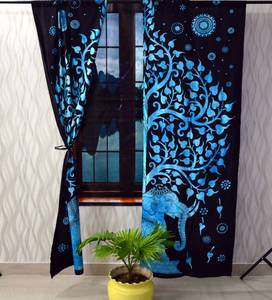 Mandala Big Curtain Wall Hanging Door Window Valance Drape Curtain Multiple Color Home Decor 100% Cotton By Indian Consigners - Product Image 4