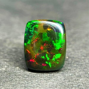 Natural Black Ethiopian Fire <b>Opal</b> Cabochon Gemstone Wholesale Loose <b>Opal</b> For Jewelry Making Stone - Product Image 4