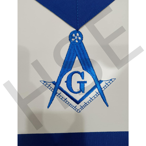 REGALIA MASÓNICA: Delantal de Oficial de la Casa Azul y Calor-Jewel-HSE - Product Image 5