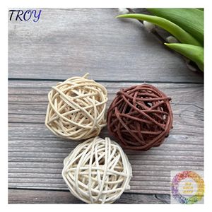 Decoración con Bolas de Ratán Natural para Festivales de Otoño, Eventos de Halloween, Reuniones de Acción de Gracias y Decoración para Fiestas de Cosecha - Product Image 4