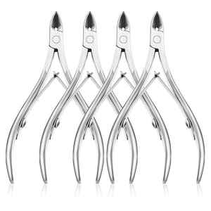 Professional Stainless Steel Nail Nippers Toe And Finger Nail Trimmer Clippers Manicure Scissors Cutter Tool Cuticle Nipper - Product Image 1
