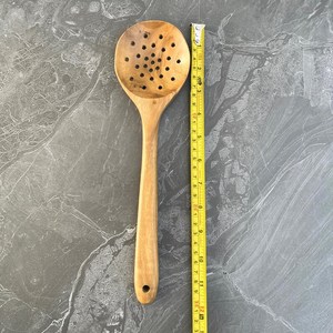 Cuillère à riz en bois WOQI, résistante à la chaleur, protège les casseroles - Product Image 3