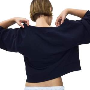 Women's Relaxed Fit <b>Off</b> <b>Shoulder</b> Pullover Sweatshirt Loose <b>Long</b> <b>Sleeve</b> Casual <b>Top</b> - Product Image 2