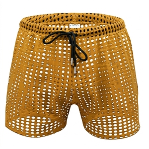 Men's Mesh <b>Boxer</b> Shorts <b>Polyester</b> Breathable Quick Dry Loose Fit Casual Underwear Lightweight Comfortable Sports Lounge Shorts - Product Image 2