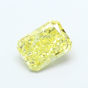 Diamant jaune vif cultivé en laboratoire, pierre précieuse non montée, idéal pour la création de bijoux de luxe, taille coussin, taille radiant, taille fantaisie, certifié CVD - Product Image 1